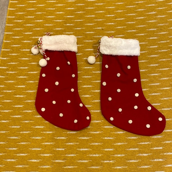 Two darling Christmas stockings - Picture 1 of 3